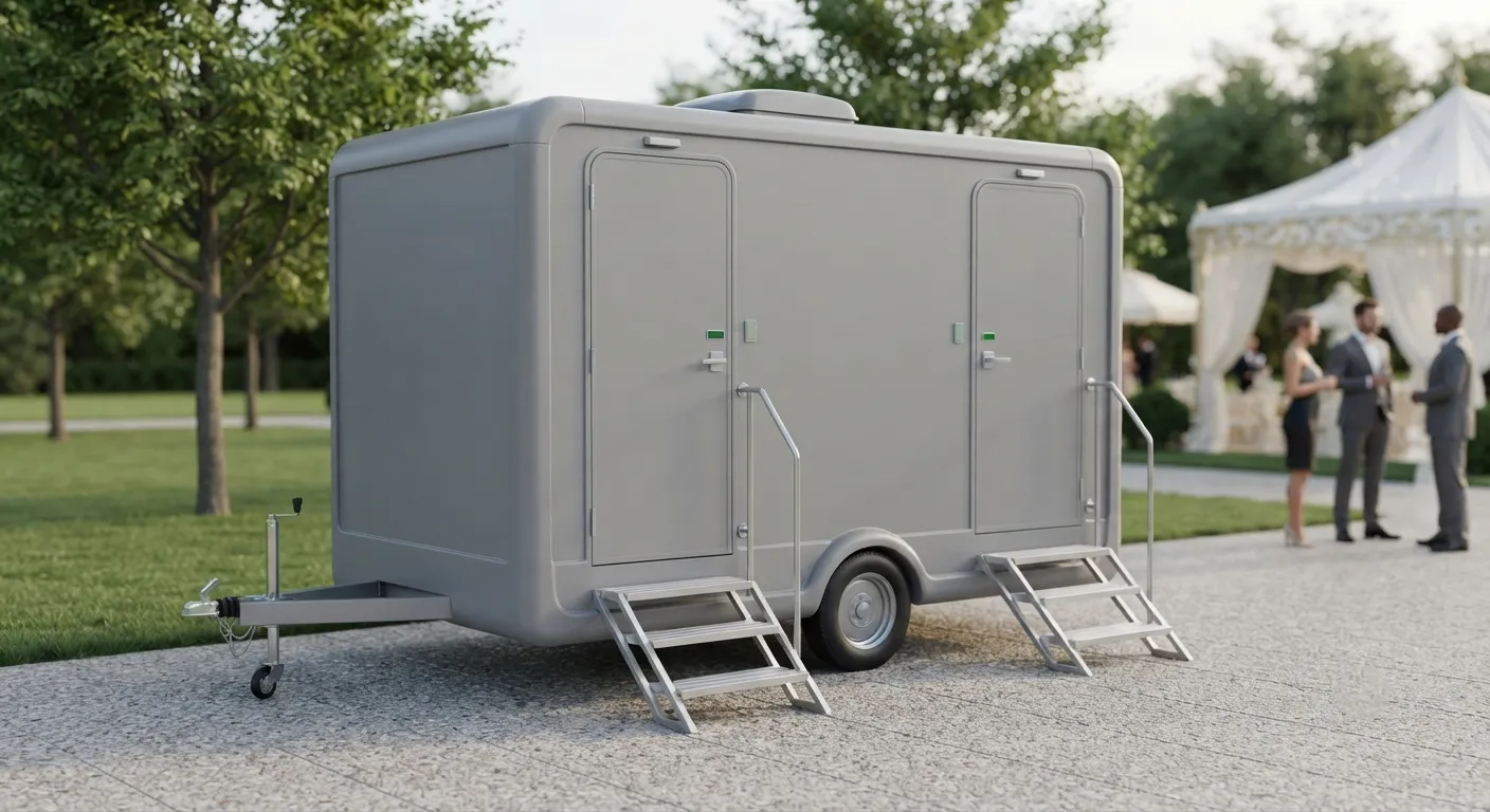 2 Stall Restroom Trailer in Newport Beach, CA