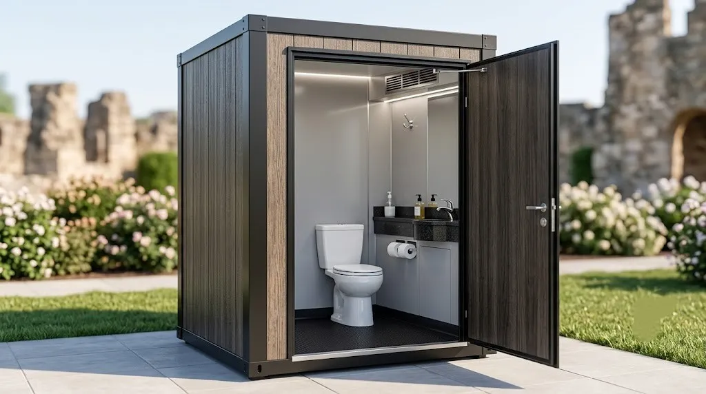 Deluxe Flushable Porta Potty in Newport Beach, CA