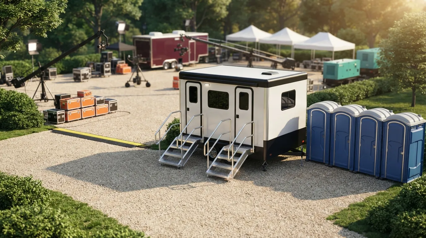 Film Set Restroom Rental in Newport Beach, CA