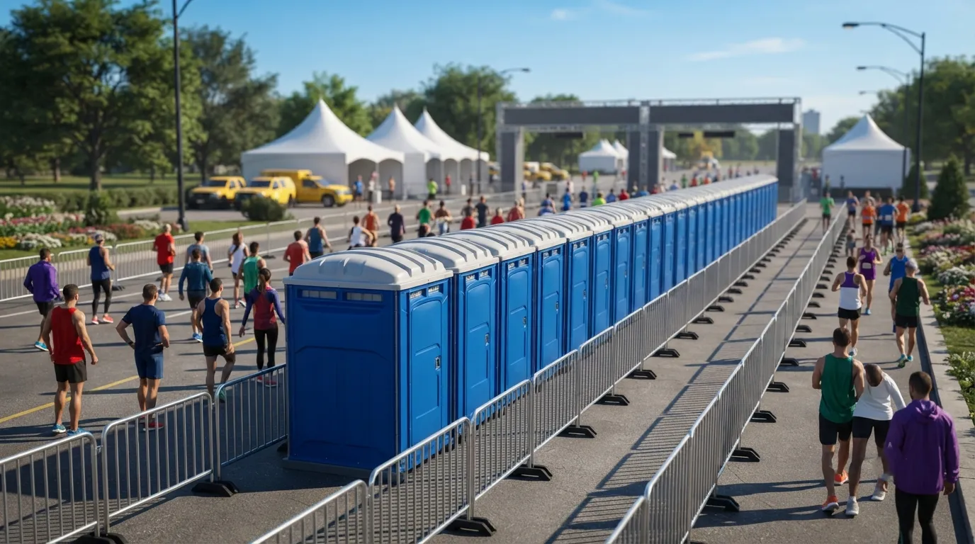 Marathon and Race Restrooms in Newport Beach, CA