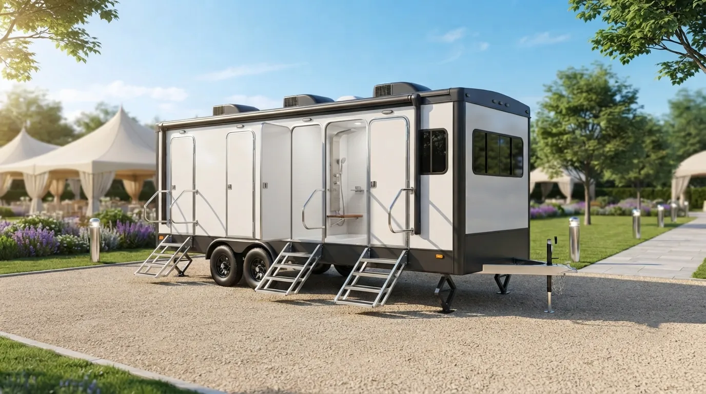 Shower Trailer Rental in Newport Beach, CA